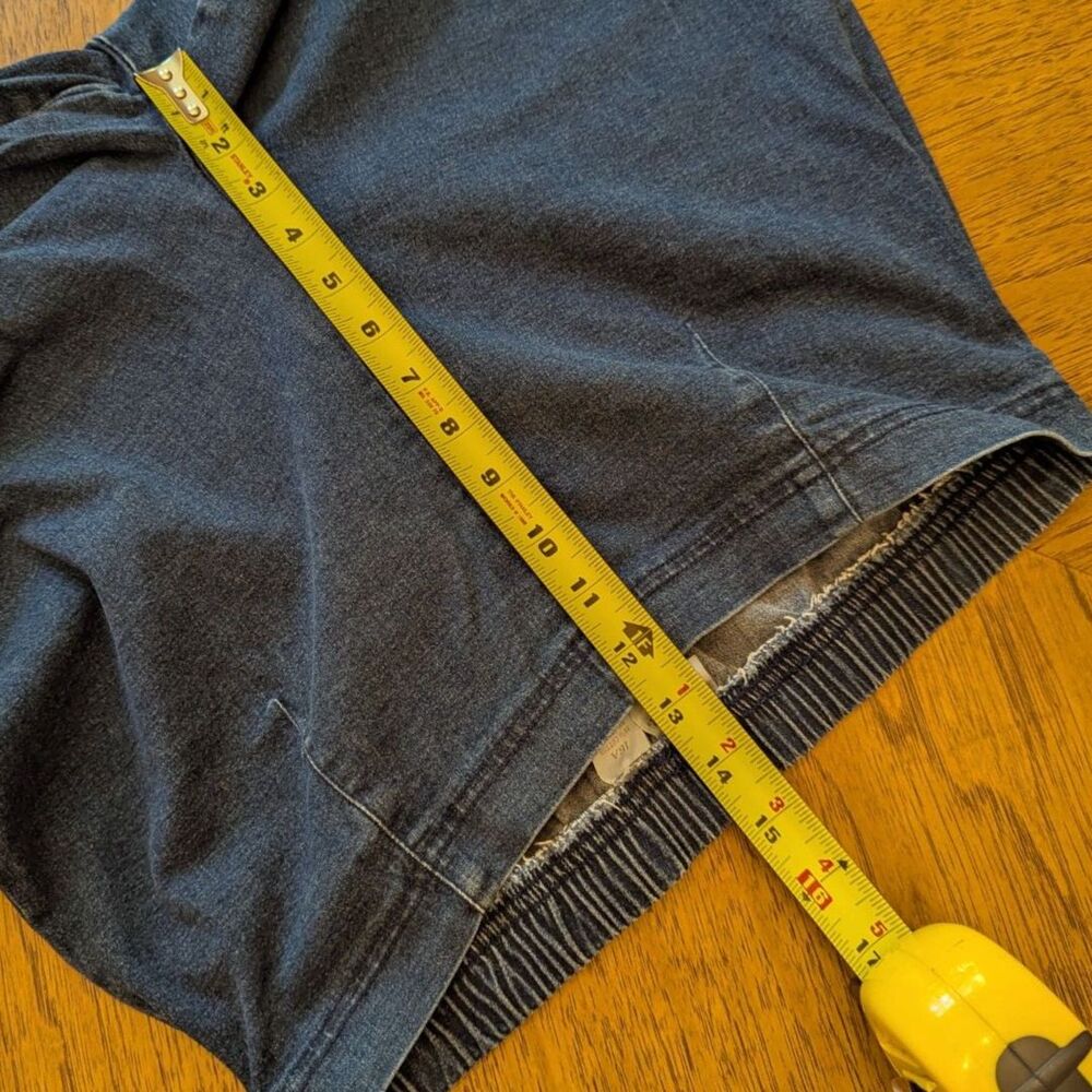 Vintage Cherokee Woman High Waist Stretch Denim Jeans Tapered Leg Size 16 - Picture 8 of 9